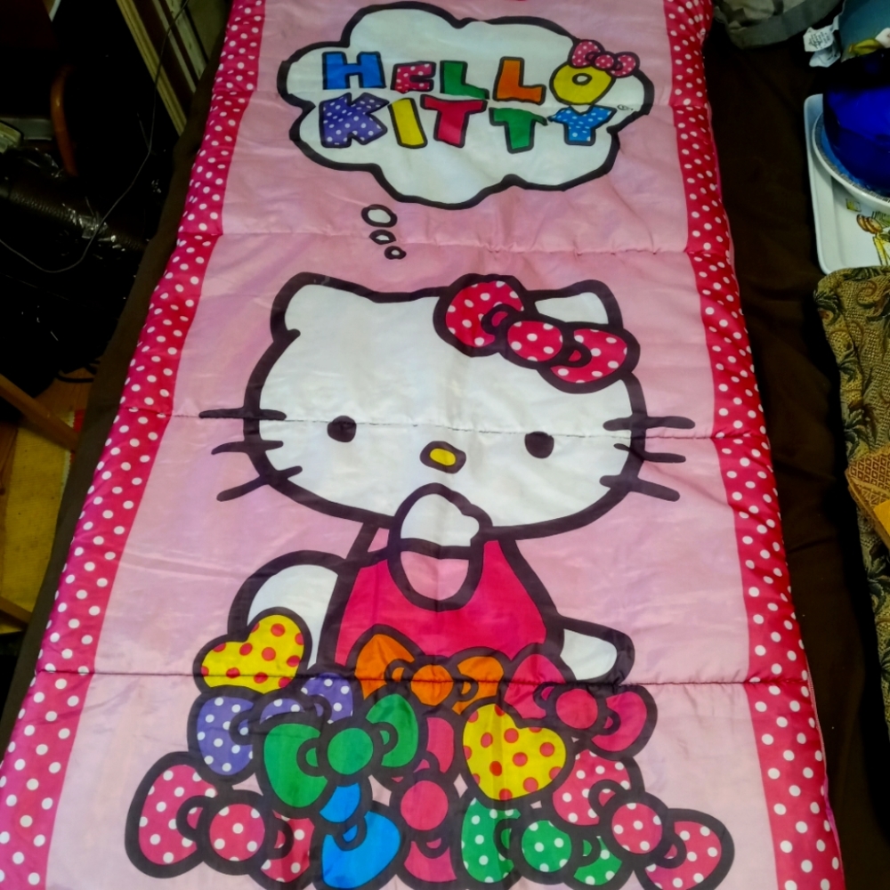 🚴🚀HELLO KITTY SLEEPING BAG ⛺💝
